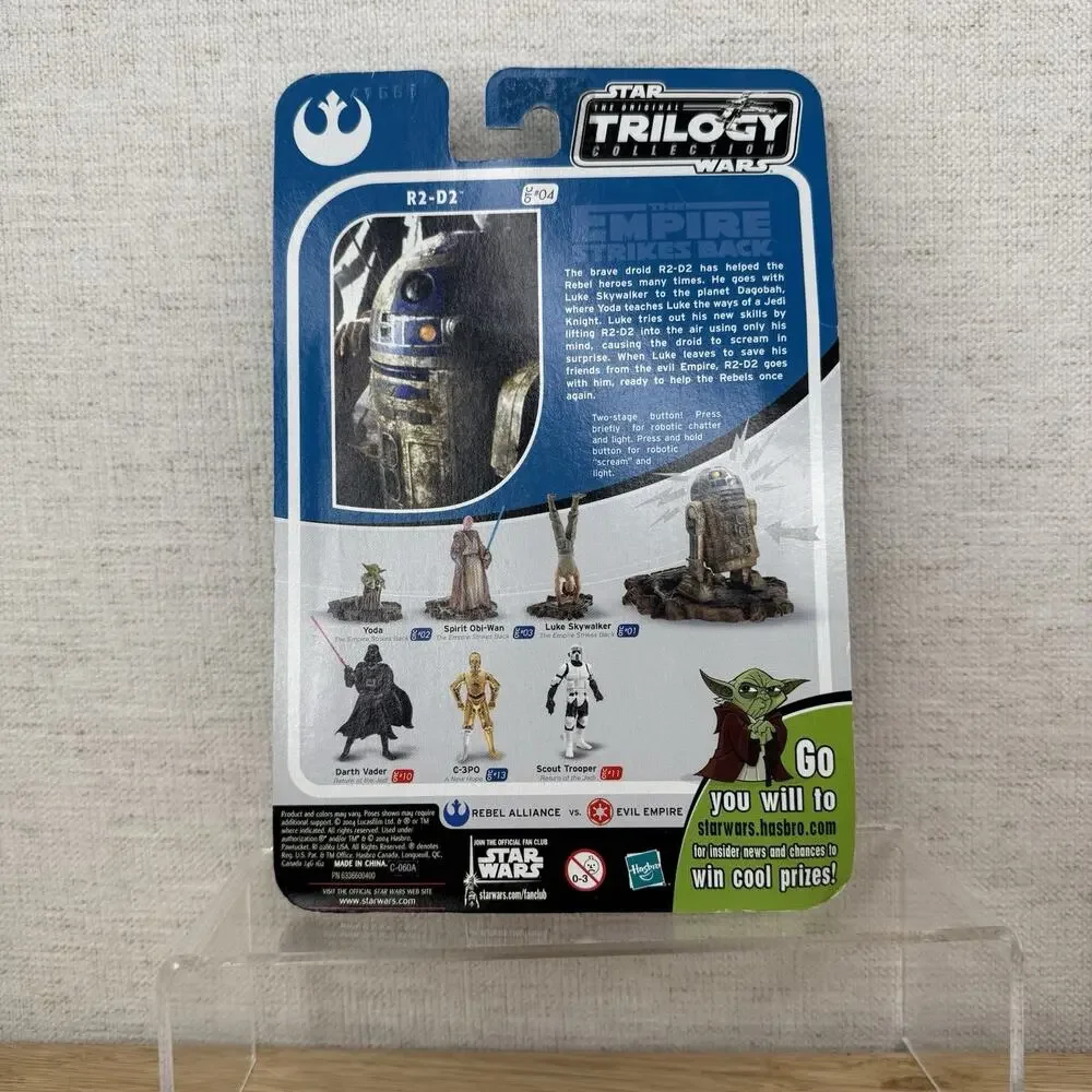 Star Wars The Original Trilogy Collection OTC #4 R2-D2 Figure New MOC 2004